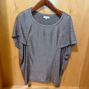 Beautiful bronze batwing blouse